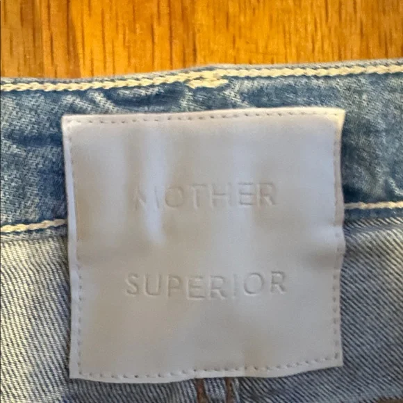 MOTHER Superior Light Blue Denim - Picture 3 of 7